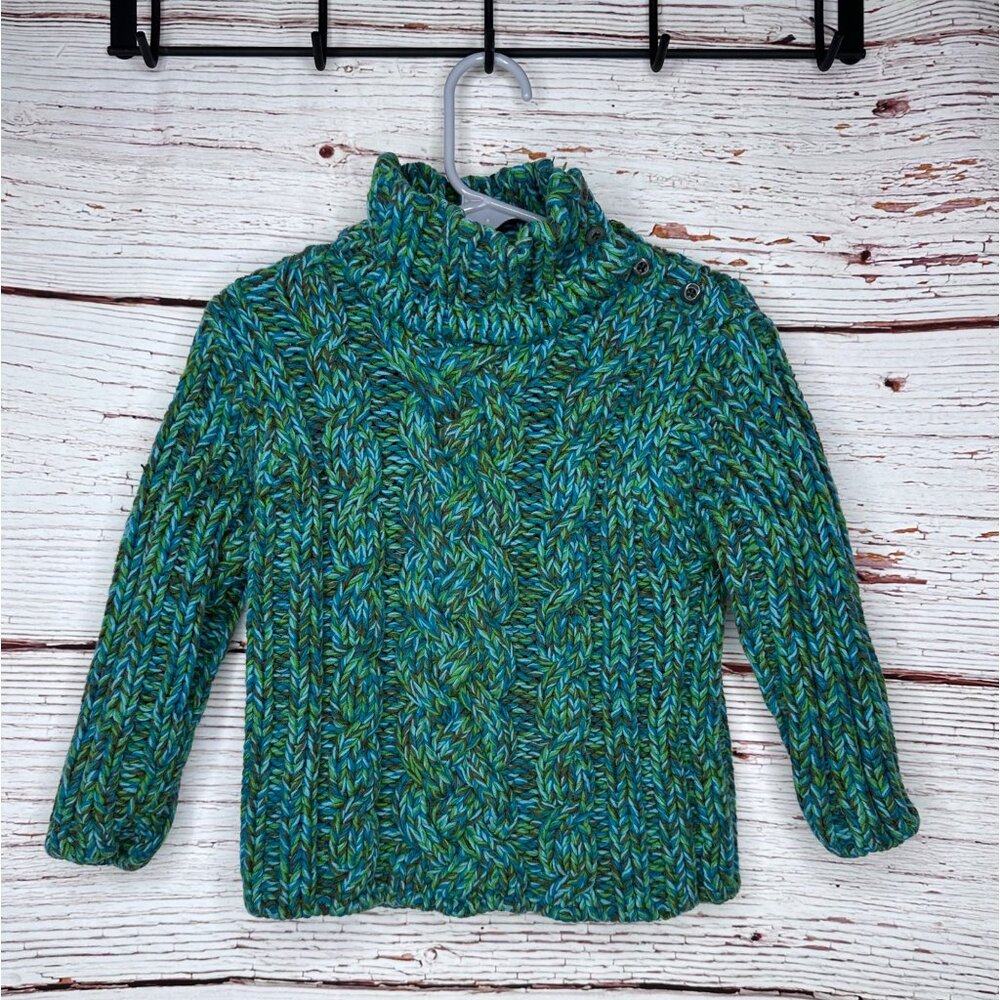 Vintage Baby Gap 2001 Chunky Cable Knit Sweater 2xl